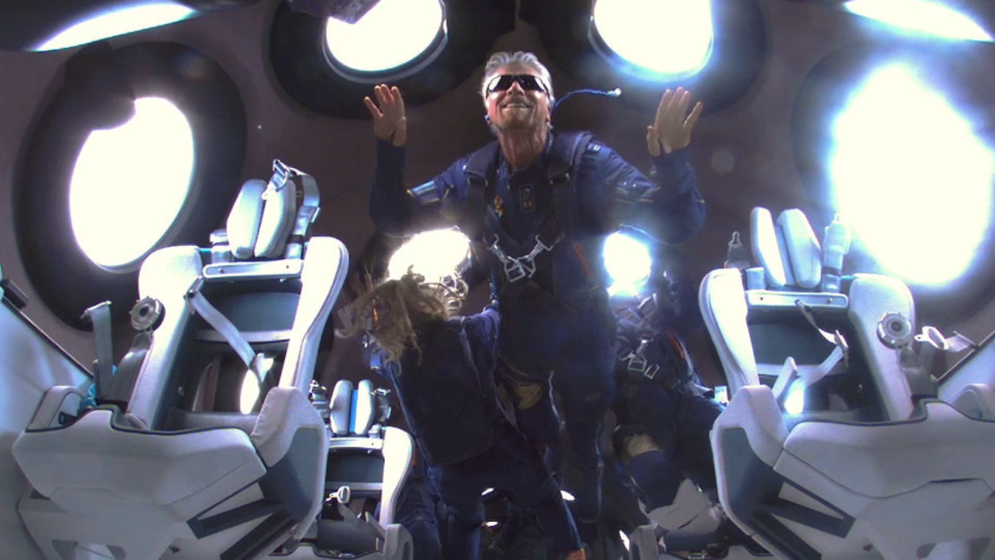 Virgin Galactic interior design study