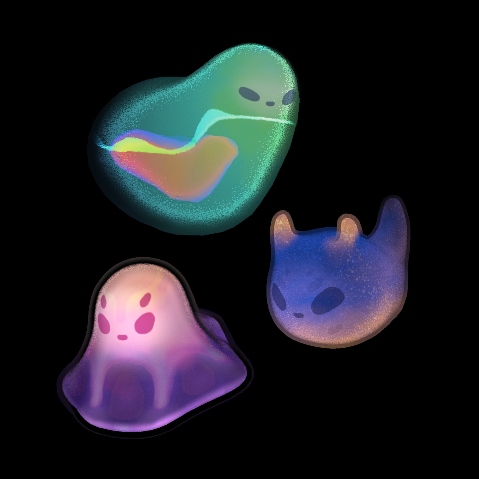 The Wisps — character lineup render